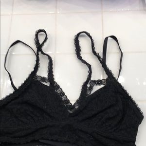 Aerie cross front bralette NWT